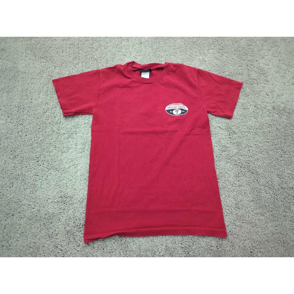 Texas Tech Red Raiders T Shirt  Mens Small Short Sleeve NCAA Jansport Red‎